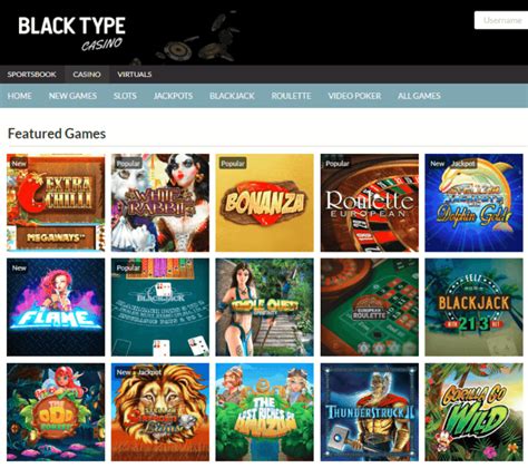 Black type casino Bolivia